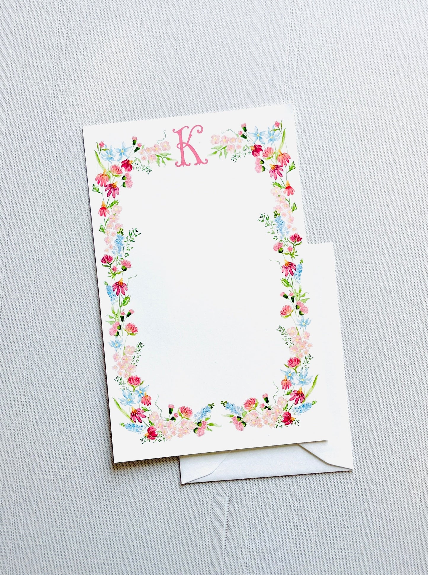 Lettering Set: Summer Floral Monogram