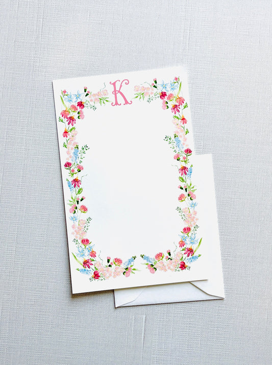 Lettering Set: Summer Floral Monogram