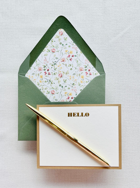 Stationery Set: Camille